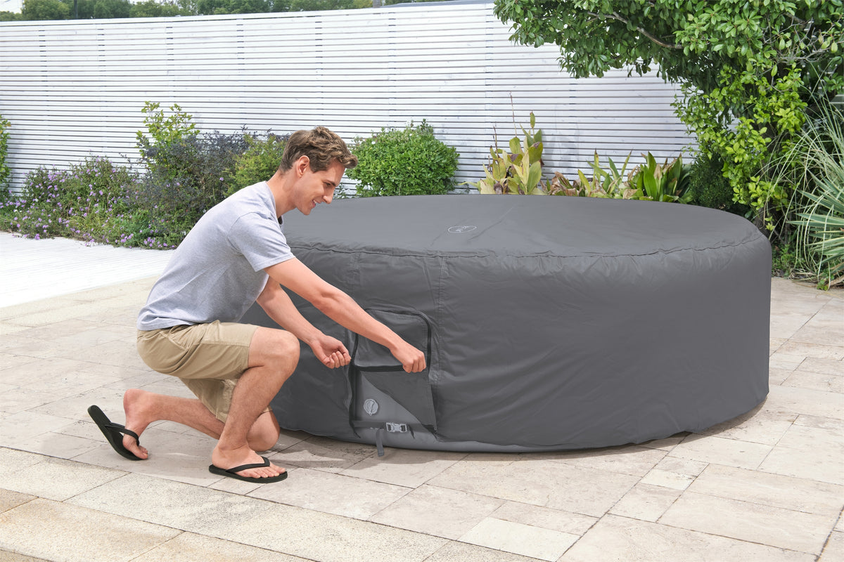 BESTWAY - Couverture thermique EnergySense™ pour spas rond 236 x 71 cm