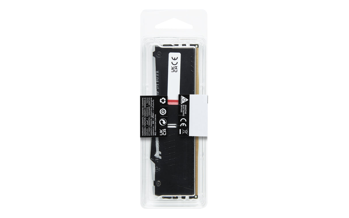 Barrette mémoire 32Go DIMM DDR5 Kingston Fury Beast RGB 5200MHz (Noir)