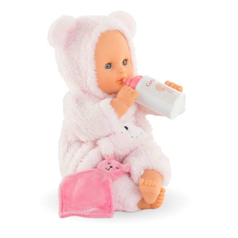 Mon Premier Poupon COROLLE - Bébé Calin Ourson d'Amour - 30 cm - 2 accessoires - senteur de vanille - des 18 mois