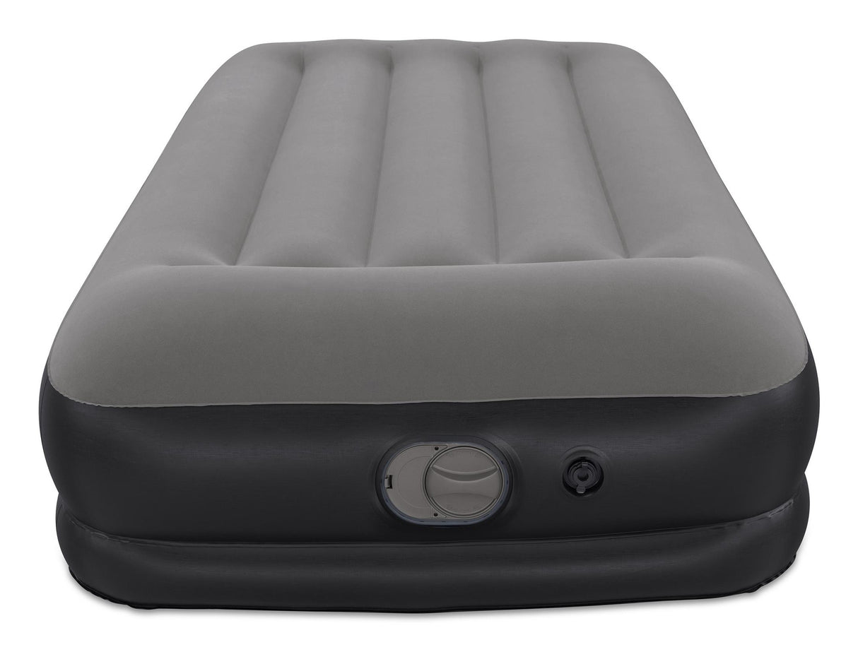 Matelas gonflable - BESTWAY - 671BT - Tritech Twin - 1 personne, pompe USB intégrée, 1,91 m x 97 cm x 36 cm