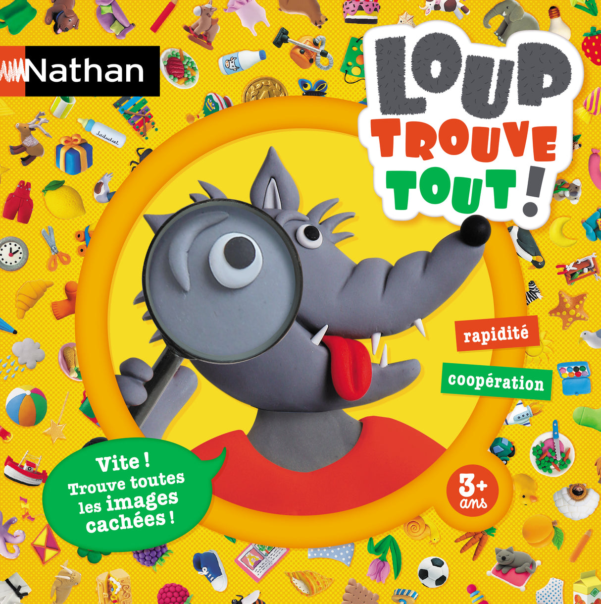 Nathan Le loup trouve tout, jeu coopératif et compétitif