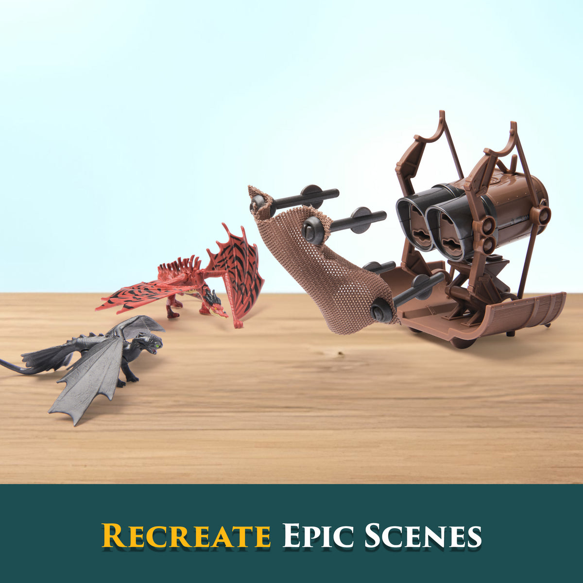 Dragon - Coffret mini figurines - Chasseur de dragons - des 4 ans - Dreamworks Dragon
