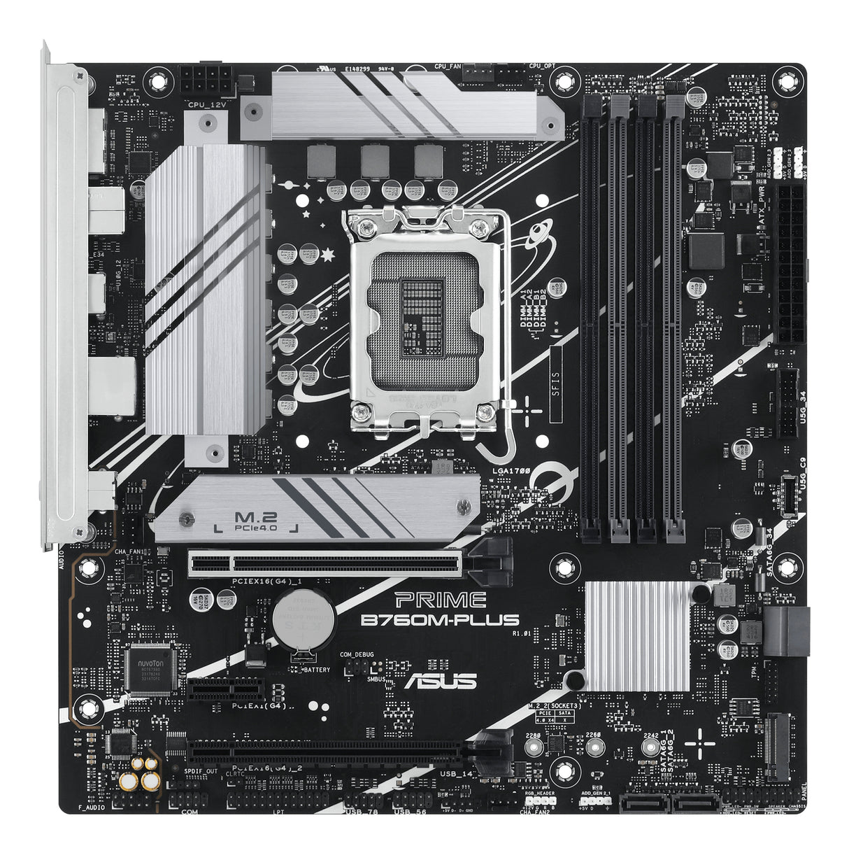 Carte mère Asus Prime B760M-Plus (Intel LGA1700) Micro ATX