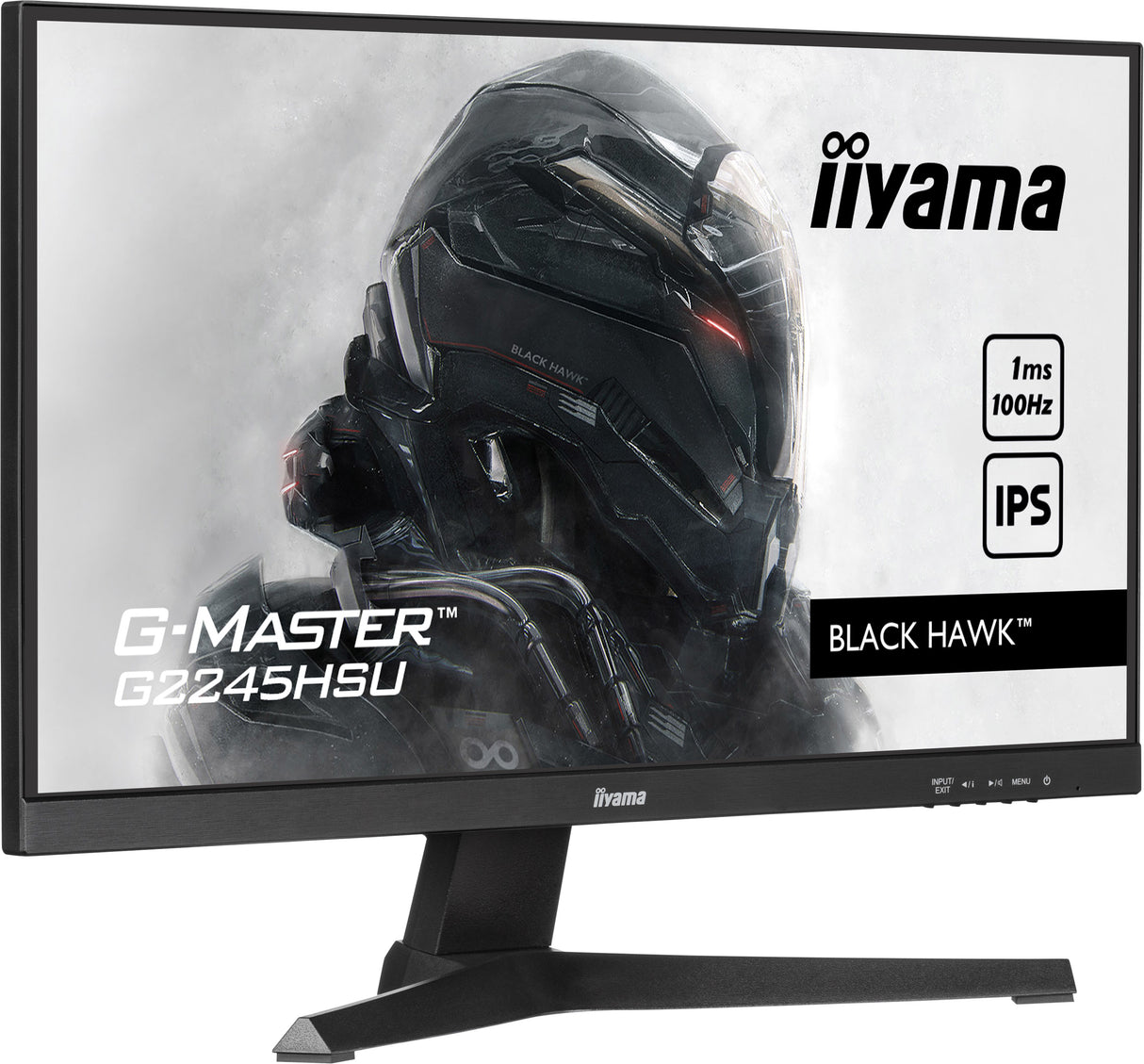 Ecran PC Gamer - IIYAMA - 22 - FHD - 100Hz - Dalle IPS - 1ms - G2245HSU-B2