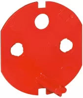 D�trompeur pour prise 2P+T Legrand (Rouge)