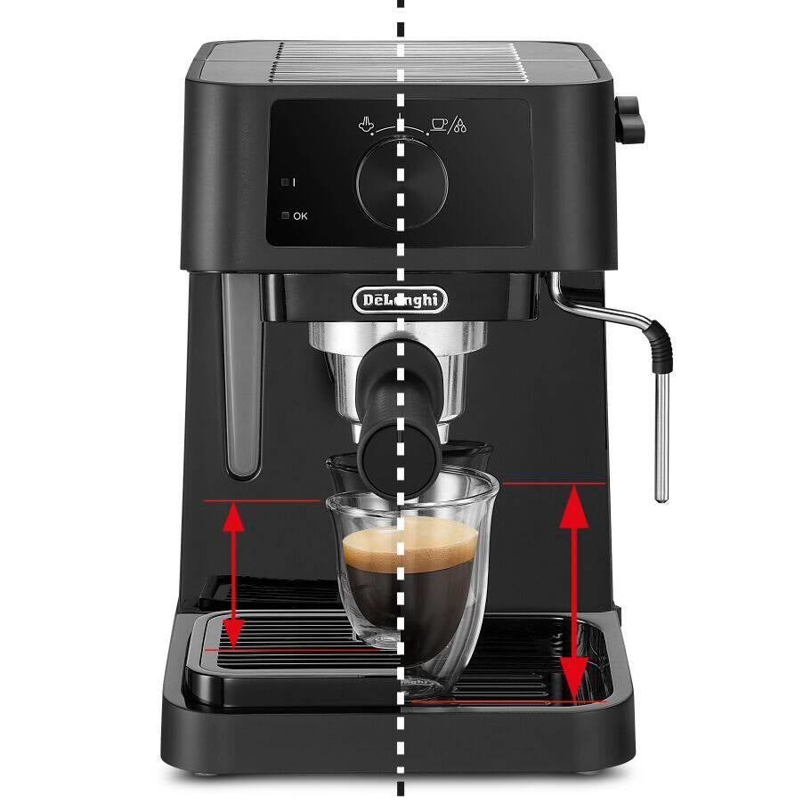 Machine a expresso - DELONGHI - Stilosa EC230.BK - 1100 W - Buse a vapeur - Noir