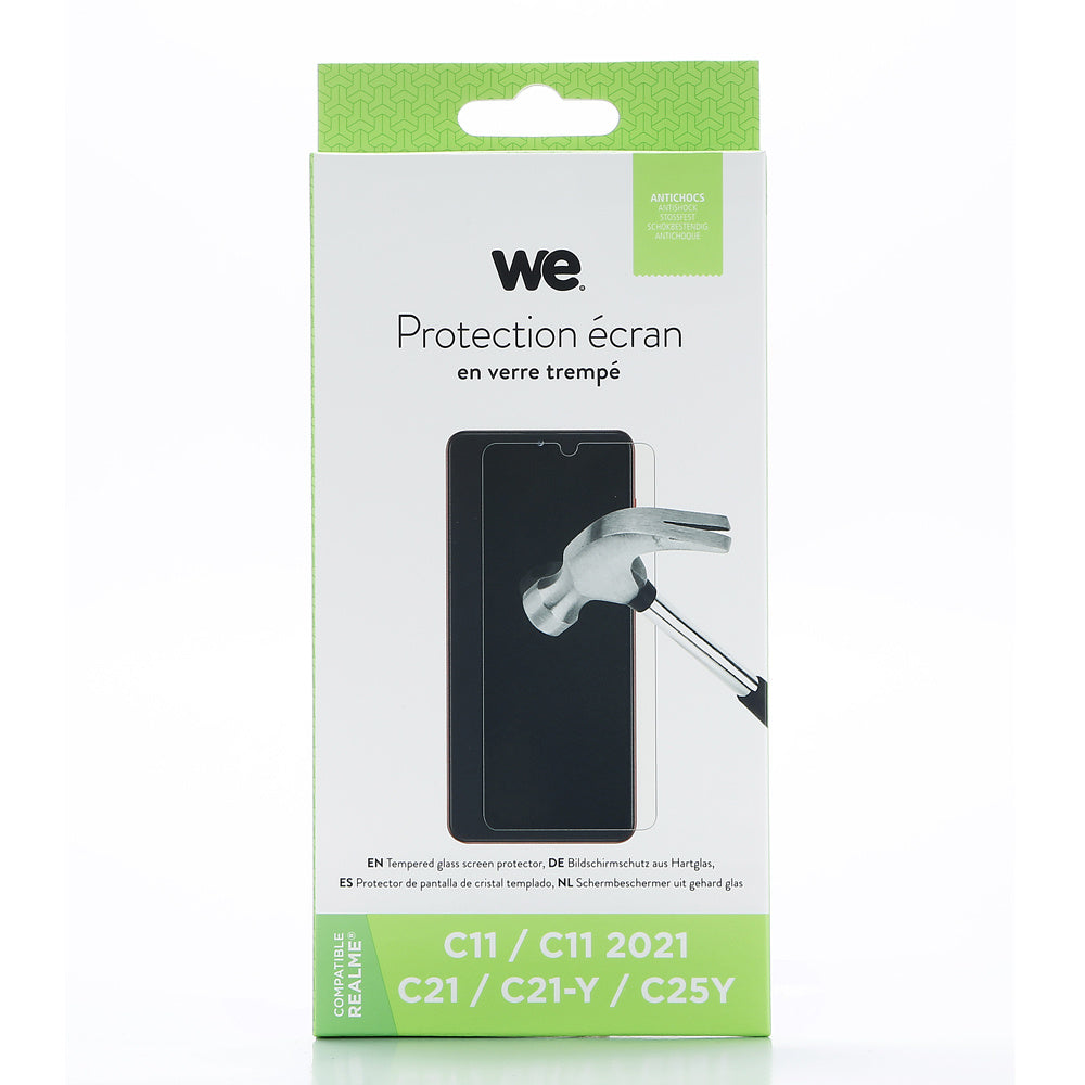 WE Verre trempé REALME C11 / C11 2021 / C21 / C21-Y / C25Y