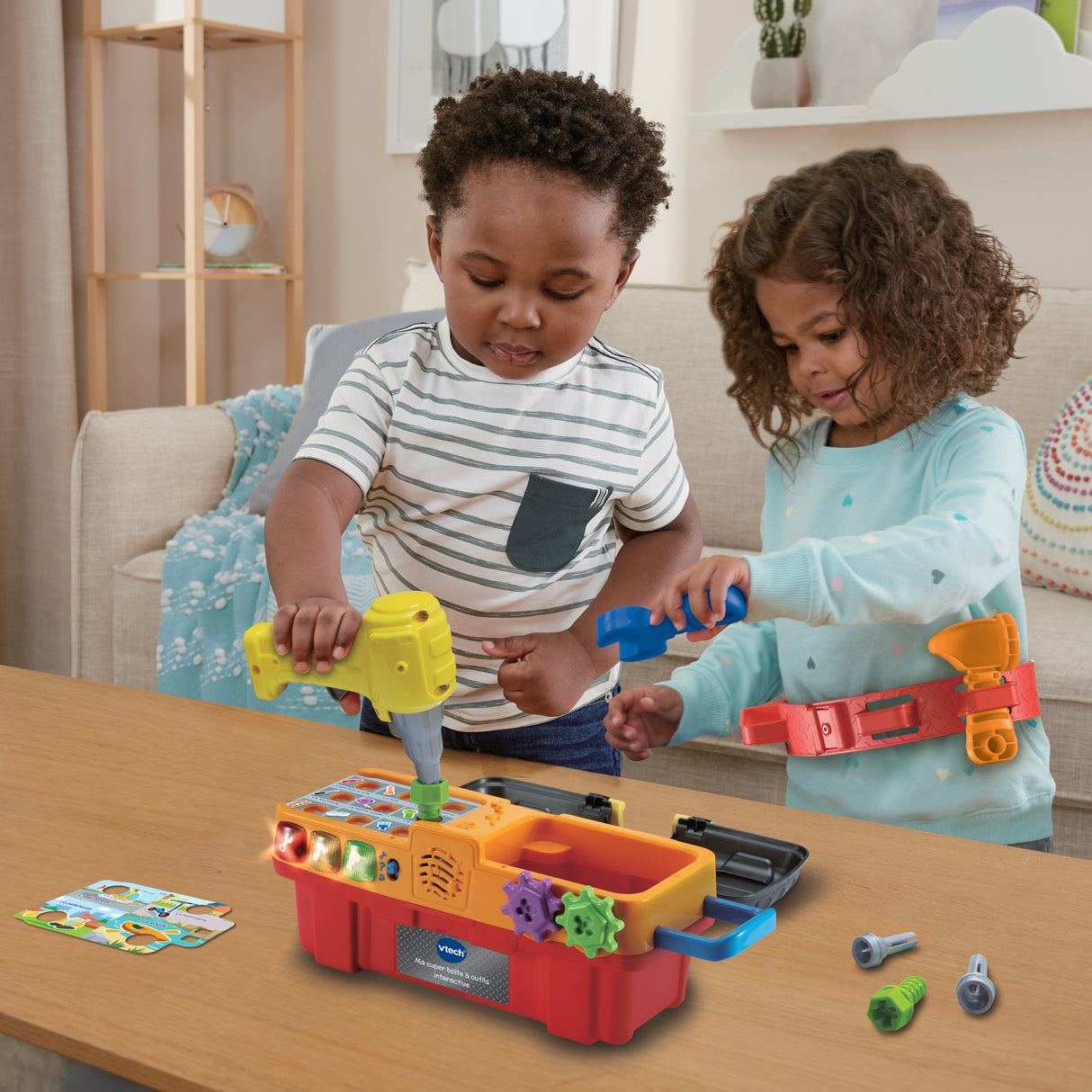 VTECH - 1,2,3 Imite-Moi - Ma Super Boite a Outils Interactive