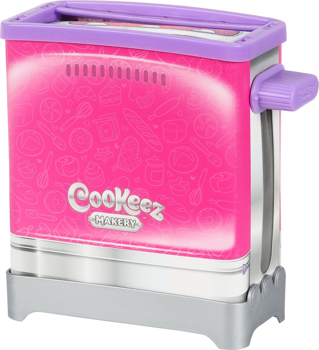 Toasty Treatz - MOOSE TOYS - COOKEEZ MAKERY - Peluche parfumée en forme de toast, grille-pain interactif, Modele peluche aléatoire