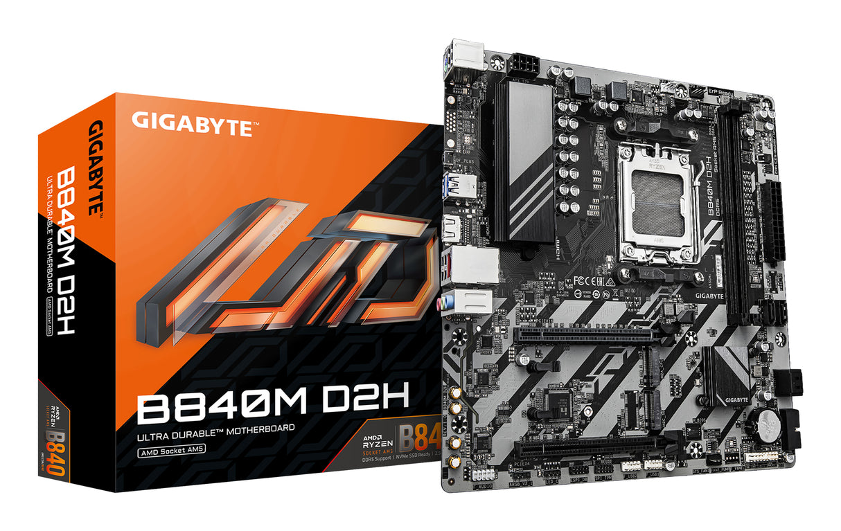 Carte Mère Gigabyte B840M D2H (AM5) Micro ATX
