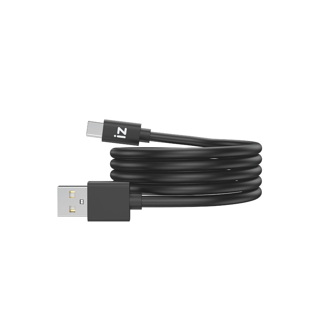 C ble IZZY USB / USB-C 1m - 60W - noir