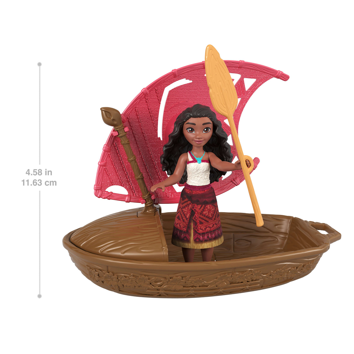 MATTEL Disney Vaiana 2 Pirogue et ses 3 surprises JBT68