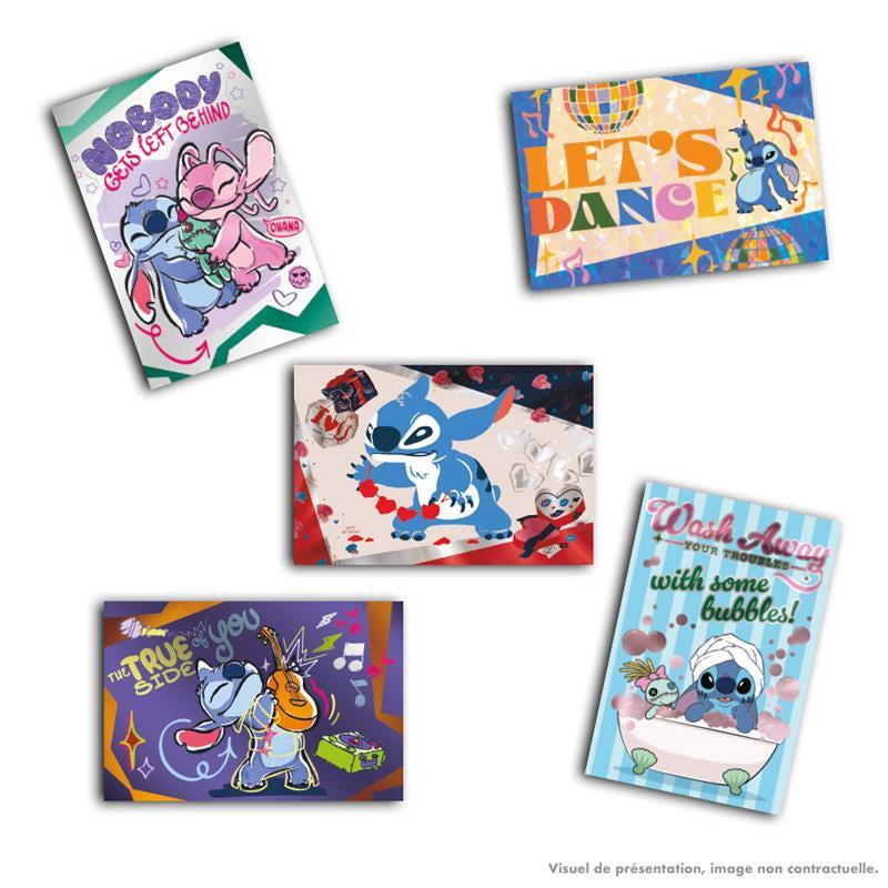 Pack de démarrage - PANINI - STITCH PHOTOCARDS - Classeur + 3 pochettes - 15 cartes