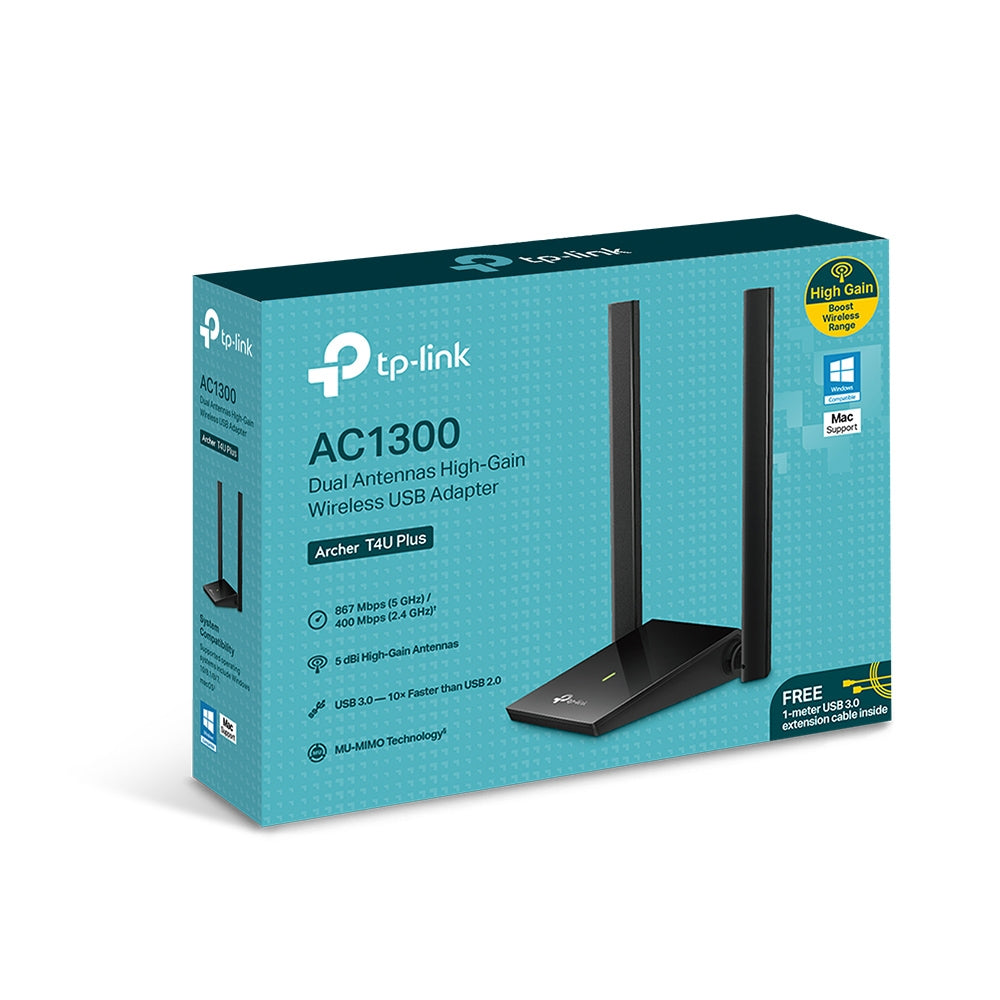 Carte Réseau USB WiFi TP-Link Archer T4U Plus (AC1300)