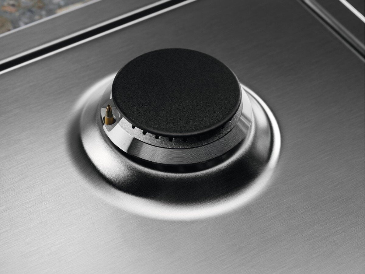 Plaque de cuisson a gaz - ELECTROLUX - 5 foyers - 74,4 x 51 cm - KGS7536SX - Inox