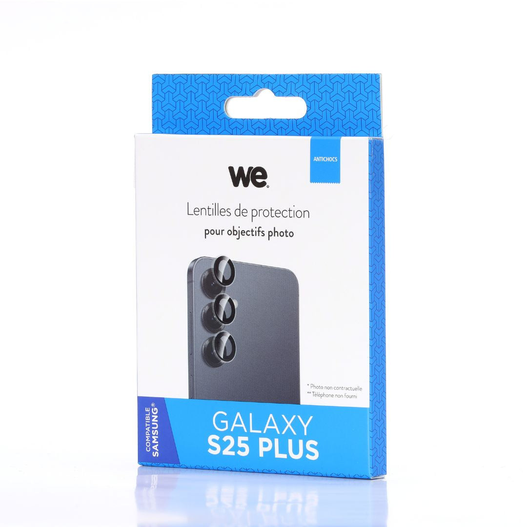 WE Lentilles de protection pour objectifs d'appareil photo SAMSUNG S25 PLUS tran