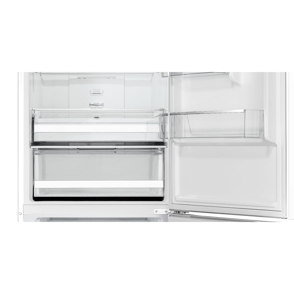 Réfrigérateur combiné - INDESIT - INK25322W4E - 322 L - Froid ventilé - Push&Go - Classe E - 183.5x59.5x63.5 - Blanc