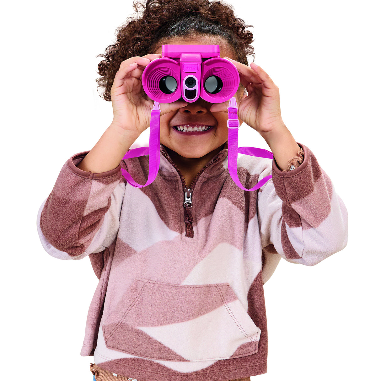 VTECH - GENIUS XL - JUMELLES VIDEO INTERACTIVES ROSE - Multicolore