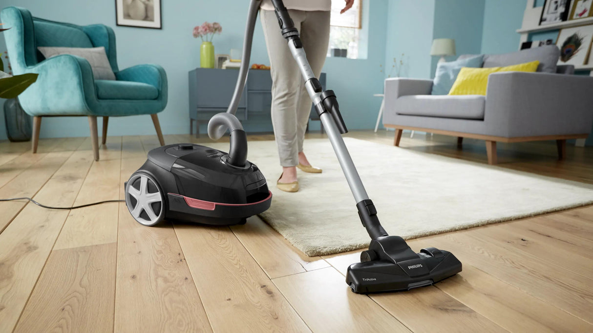 Aspirateur avec sac - PHILIPS - XD5123/10 - Série 5000 - 900W - 77db - Noir intense