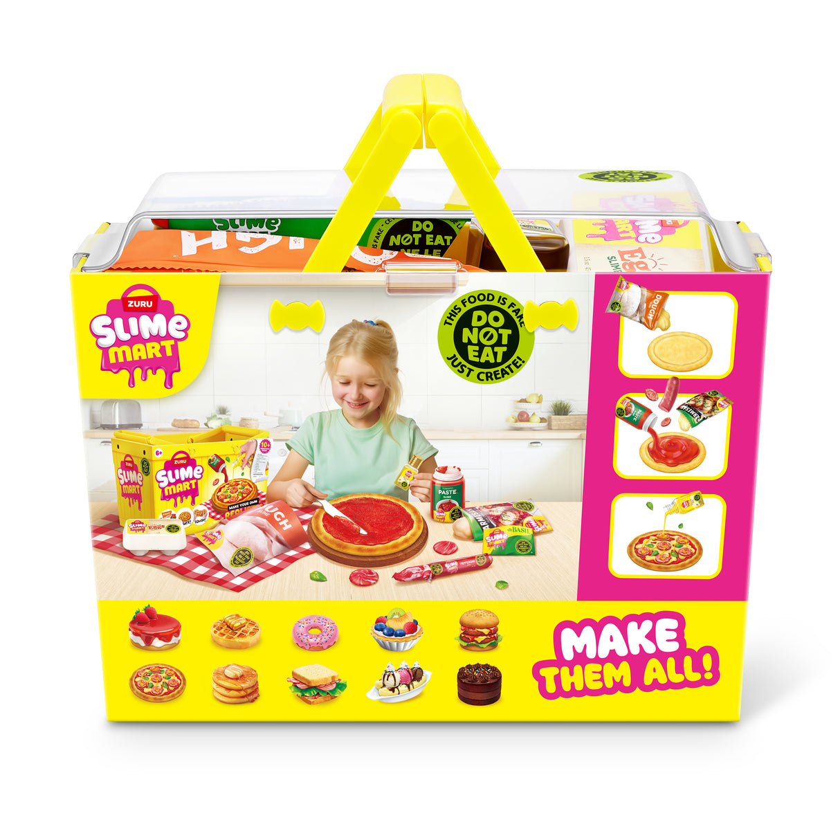 Activités créatives et manuelles - ZURU - Slime Mart Shopping Basket - Dčs 6 ans