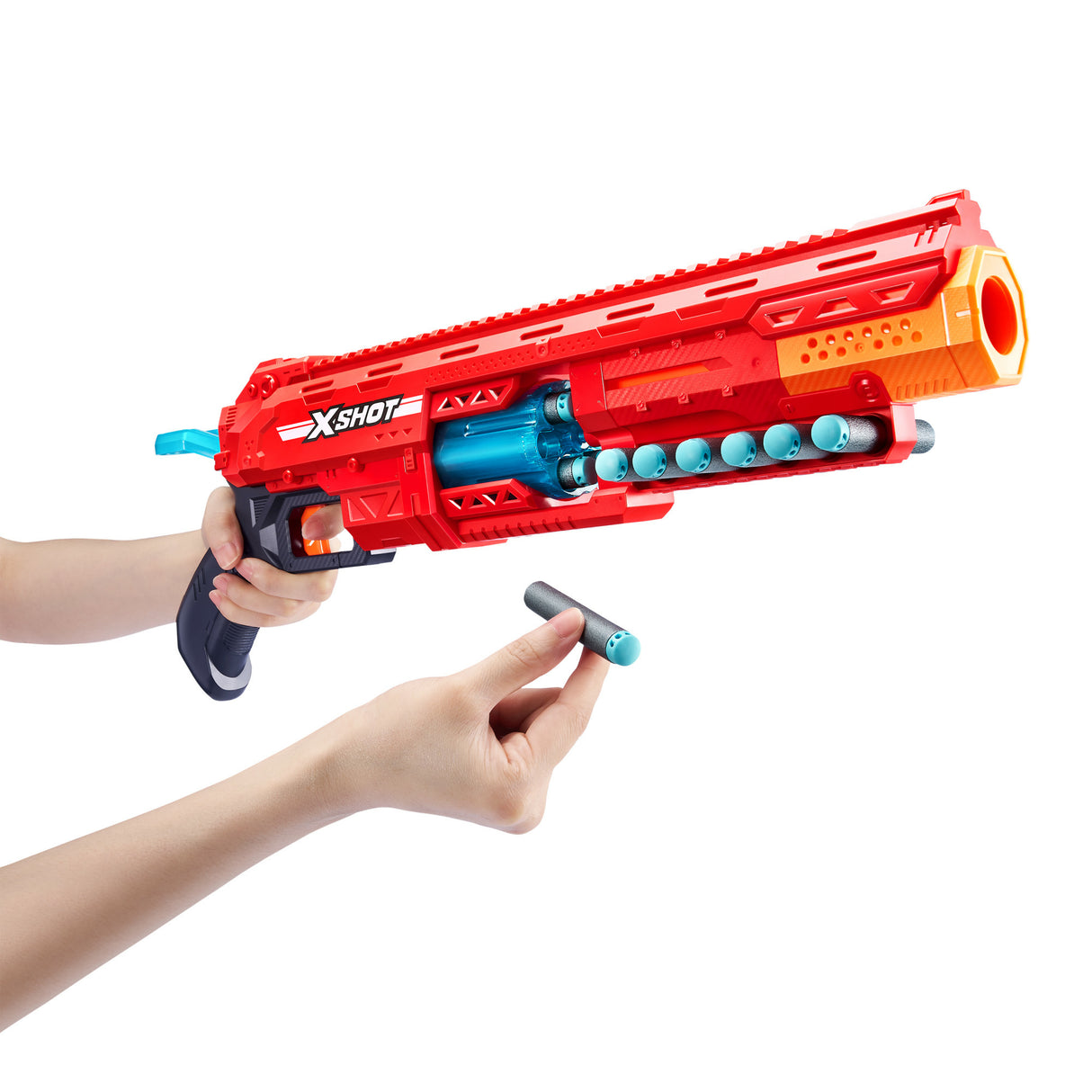 ZURU XSHOT - Exclusivité Cdiscount - Pack combo pistolet - Blaster Excel Caliber - 24 fléchettes