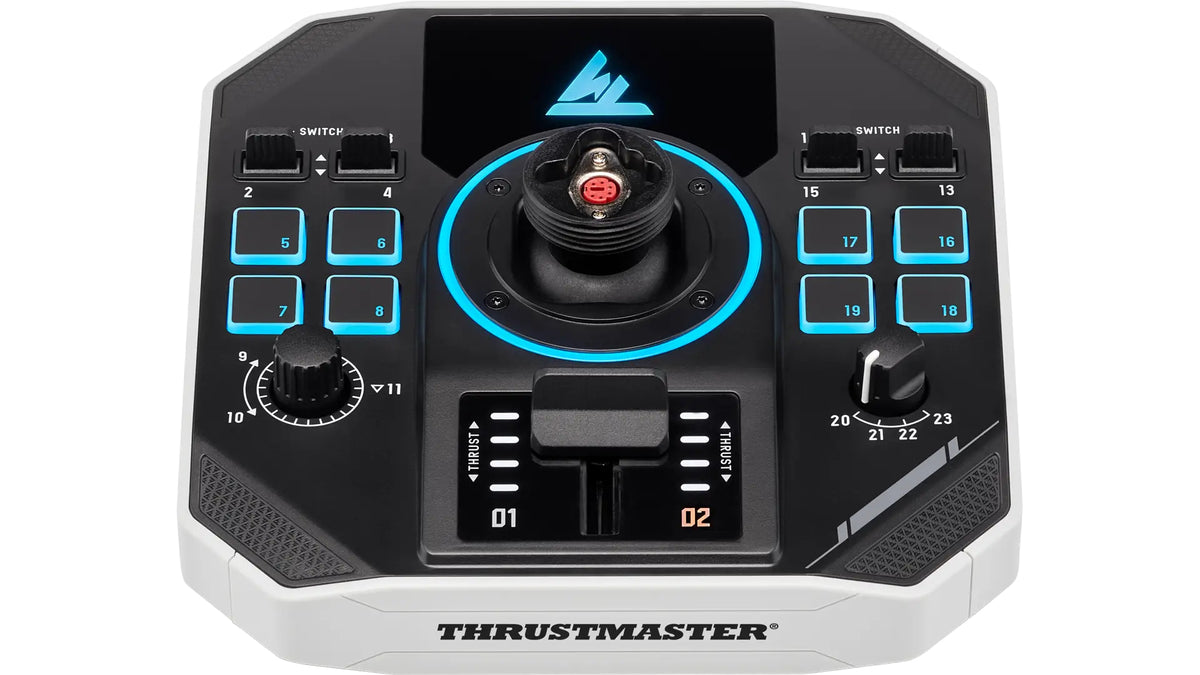Joystick spatial - THRUSTMASTER - Sol-R 2 HOSAS Space Sim Duo - Ambidextre - 88 boutons - Technologie H.E.A.R.T. 16 bits