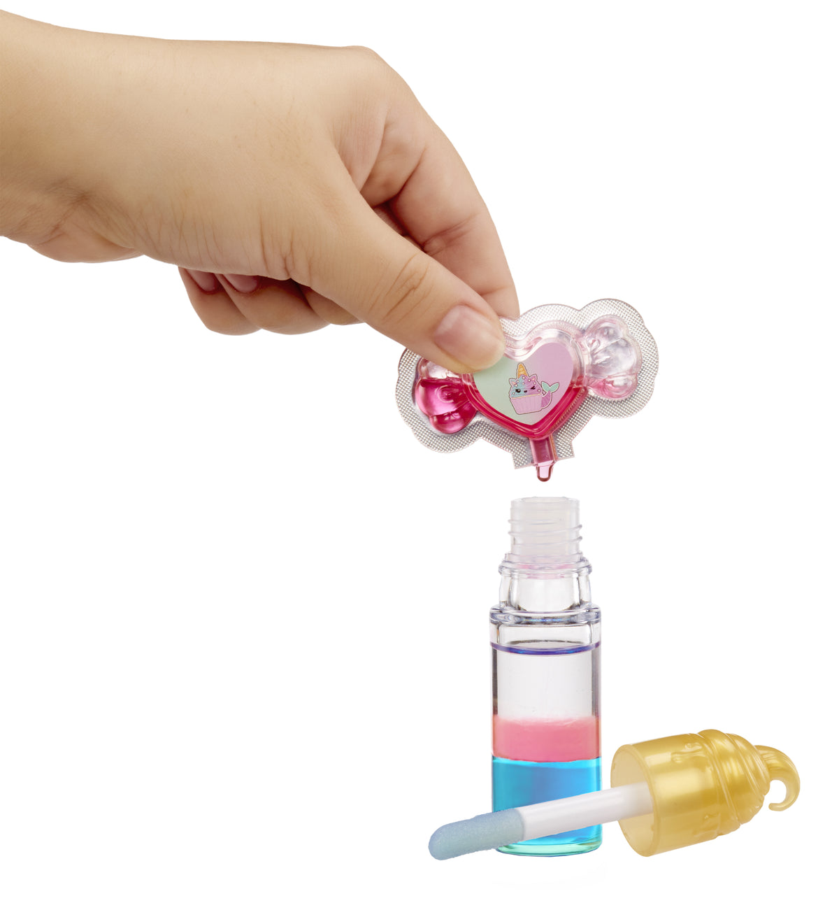 Yummiland Lip Gloss Doll - Color Change Combo - Phoebe Frappe