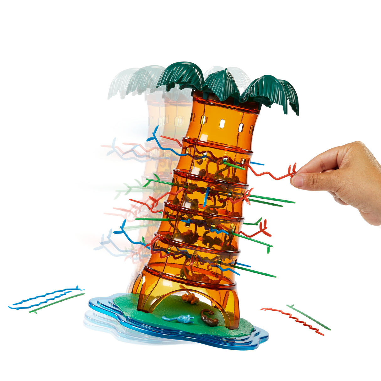 SOS Ouistiti : Panique dans l'arbre-Jeu de société familial HTW65 Mattel Games
