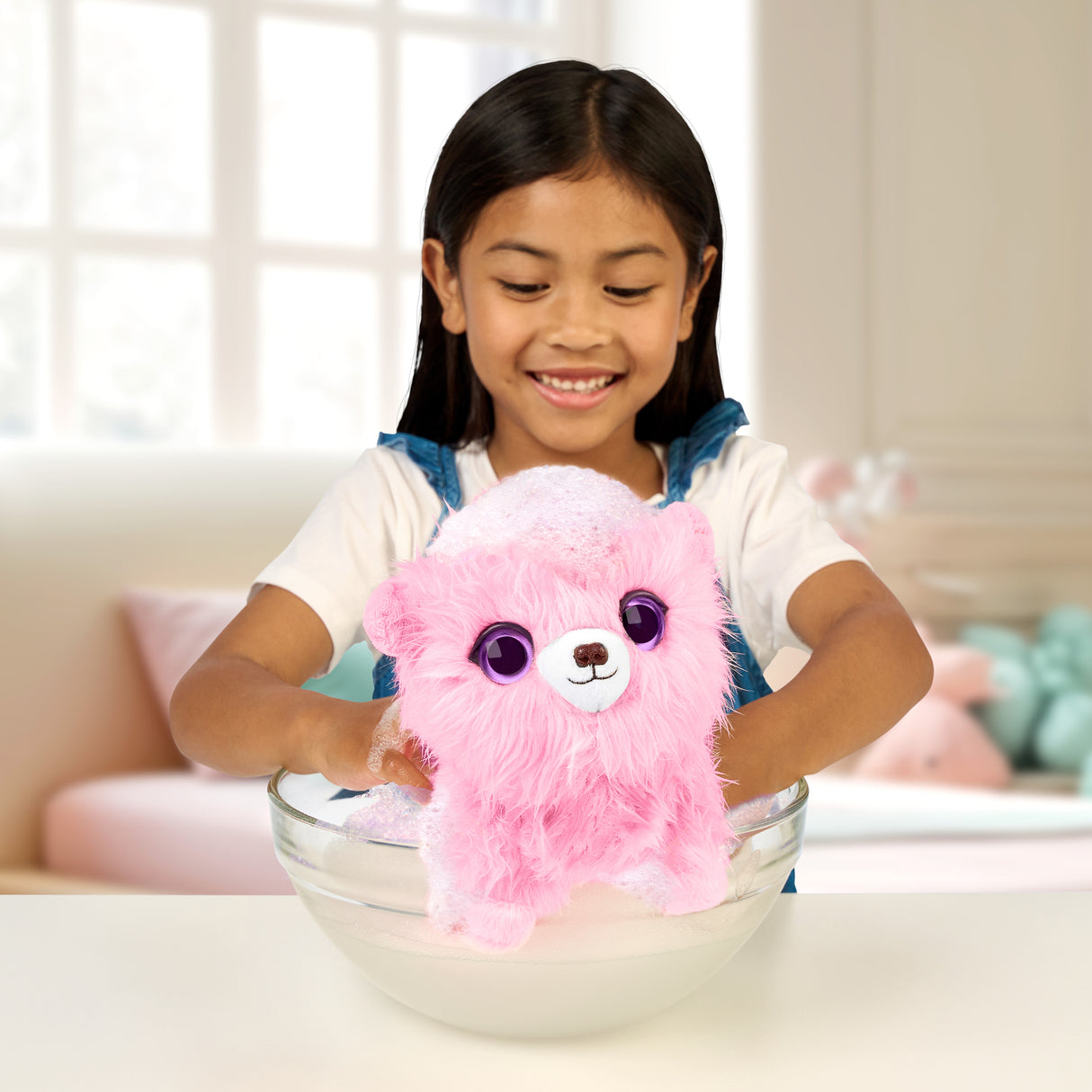 Animaux en peluche - SCRUFF A LUVS - Boule de poils - Rose