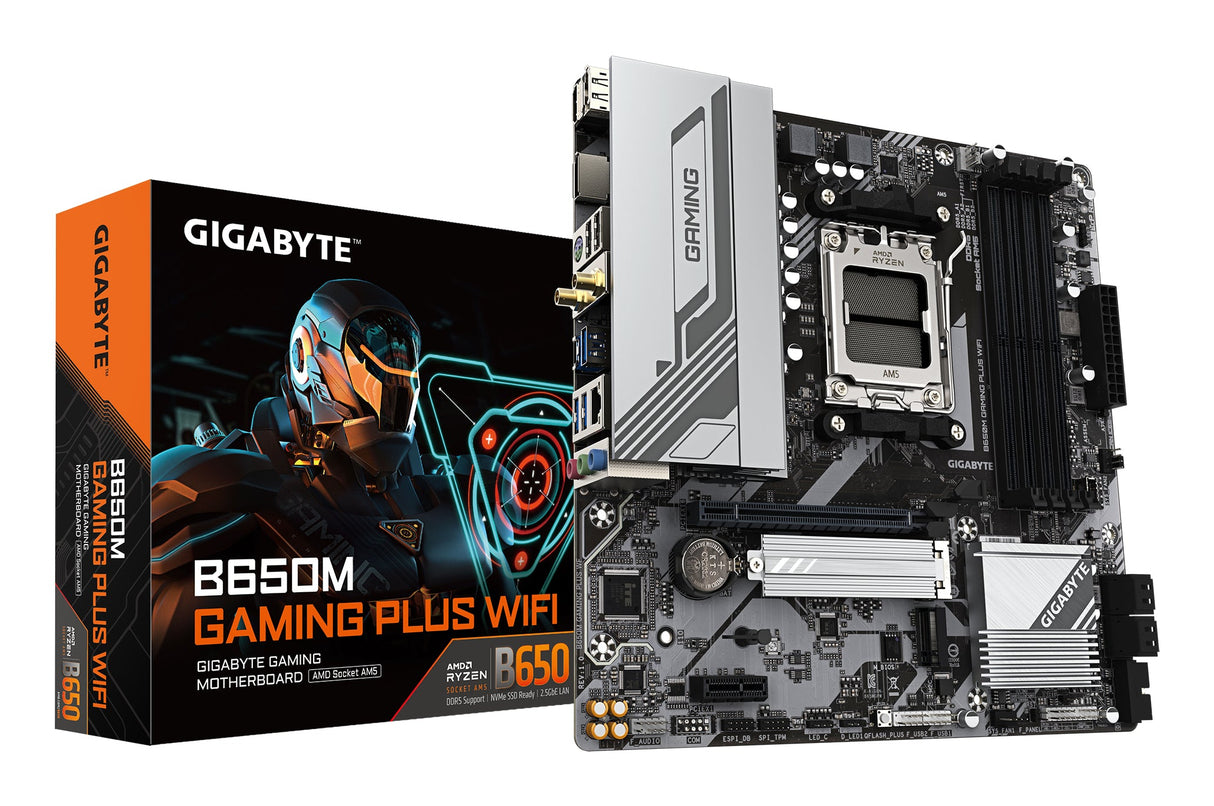 Carte Mére Gigabyte B650M Gaming Plus WiFi (AM5) Micro ATX