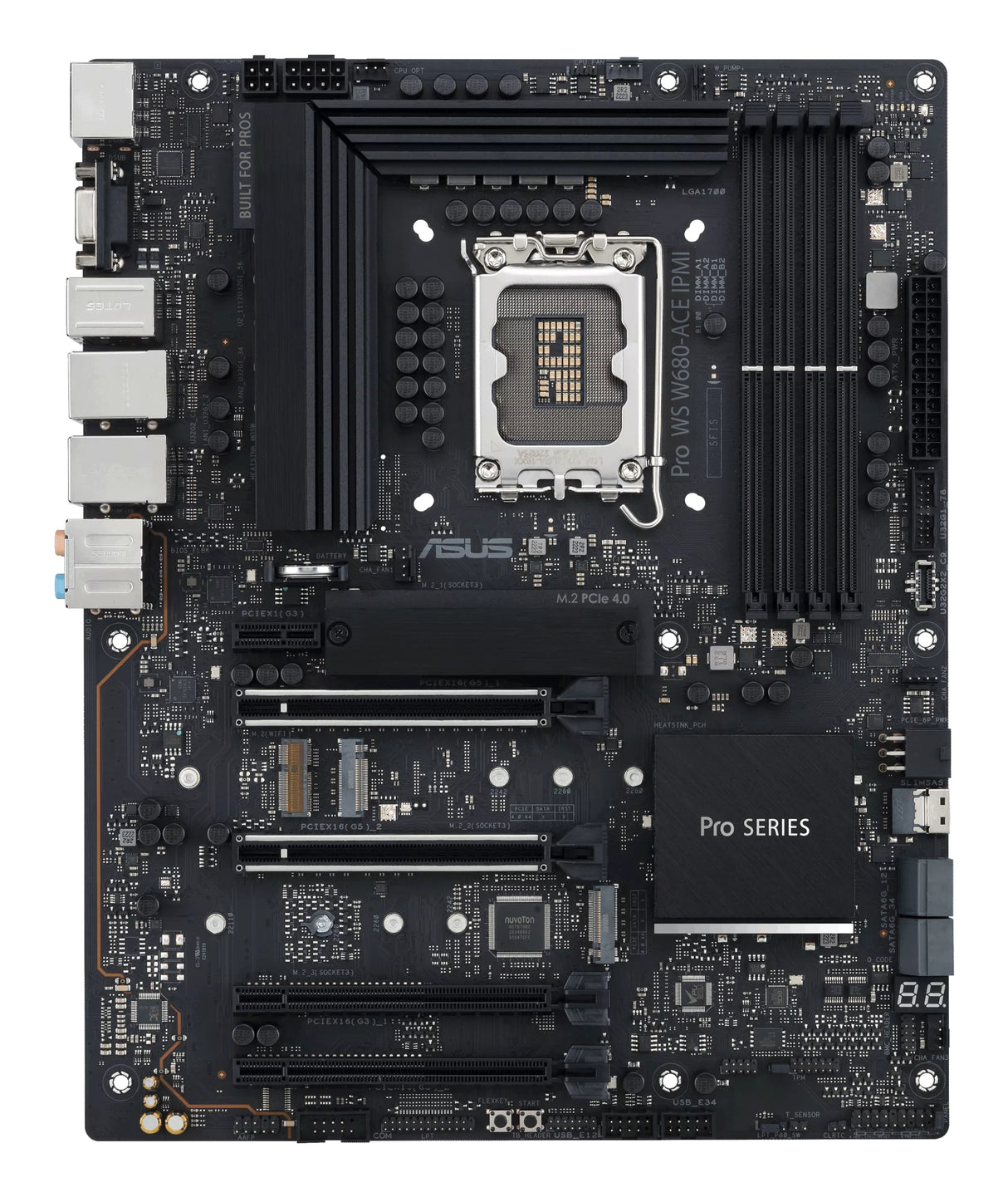 Carte mere - ASUS - PRO WS W680-ACE IPMI - Intel W680 LGA 1700 ATX
