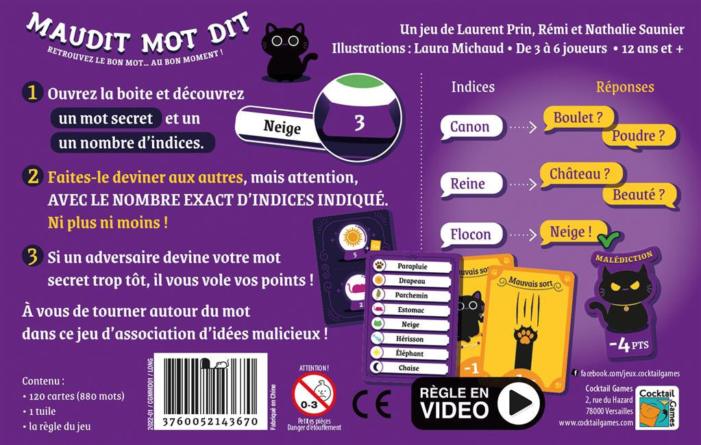 Jeu - Maudit Mot Dit