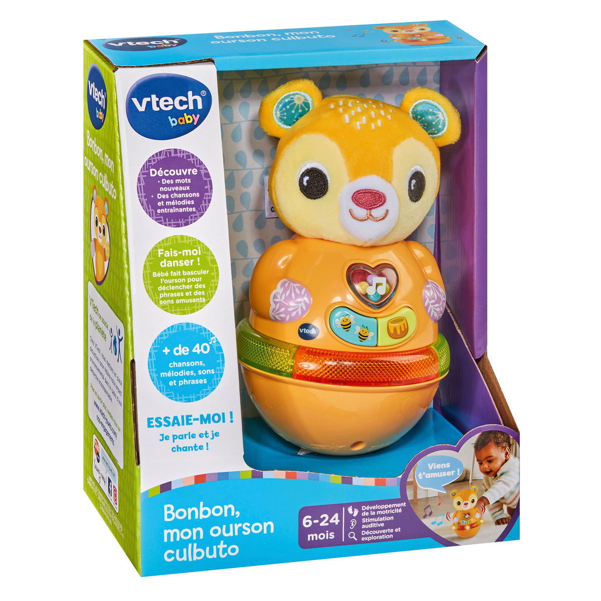 VTECH-BONBON, MON OURSON CULBUTO