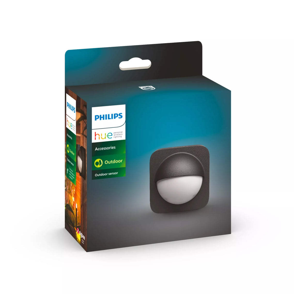 Détecteur de mouvement extérieur Philips Hue - PHILIPS - Outdoor Sensor - Noir - Alexa - Angle de détection 160°