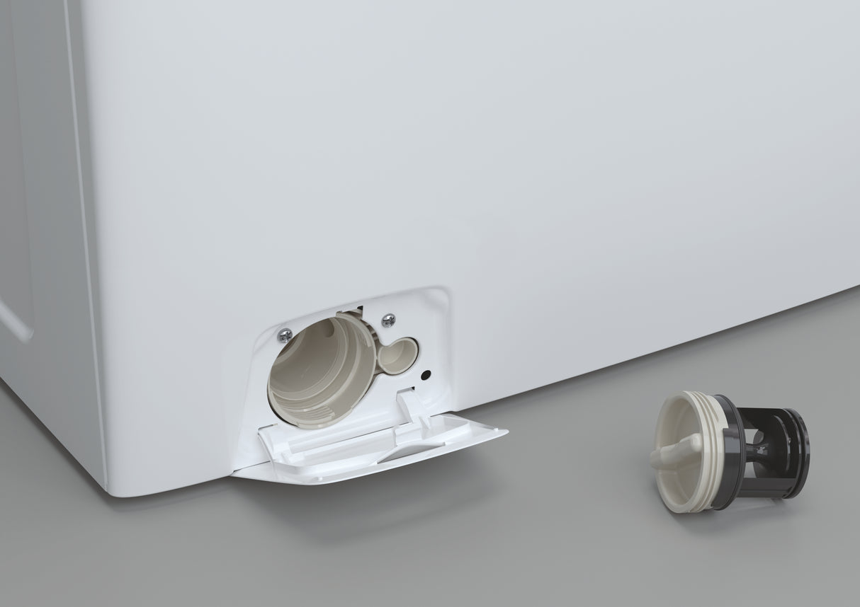 Lave-linge hublot CANDY CS1410TXME/FR - 10 kg - Induction - 1400 trs/min - Classe A - Programme rapide - Blanc