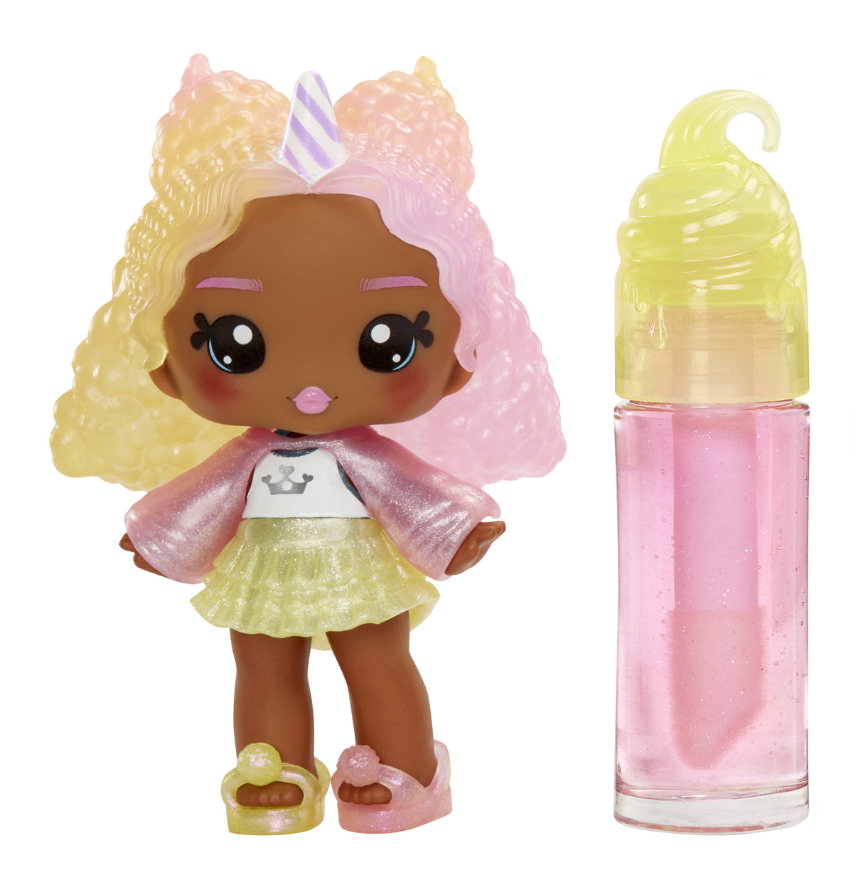 Yummiland Poupée + Gloss - Barbe a papa - Nia