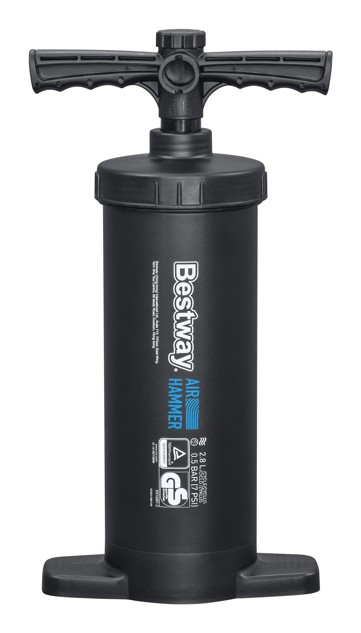 Kayak gonflable - BESTWAY - 65132 - Rapide X3 Hydro-Force™ - 381 x 100 cm, 3 places, 250 kg max, 2 pagaies, pompe