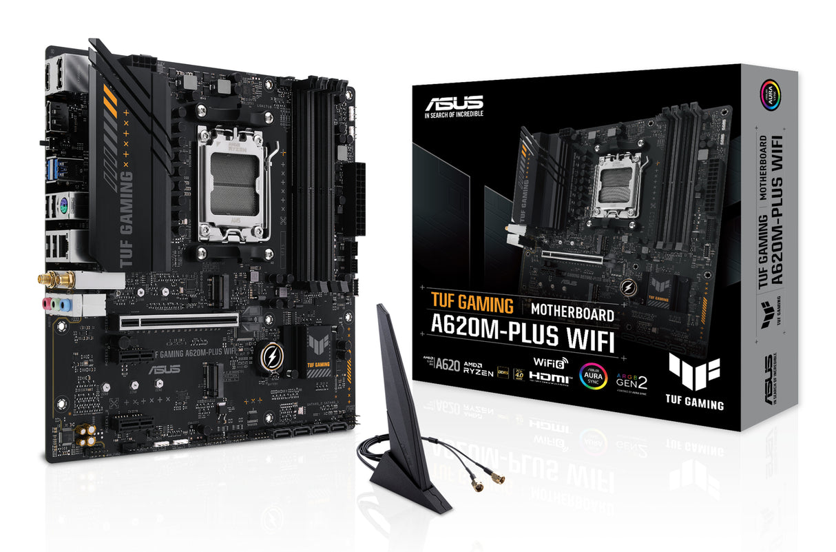 Carte Mère Asus Tuf Gaming A620M-Plus WiFi (AM5) Micro ATX
