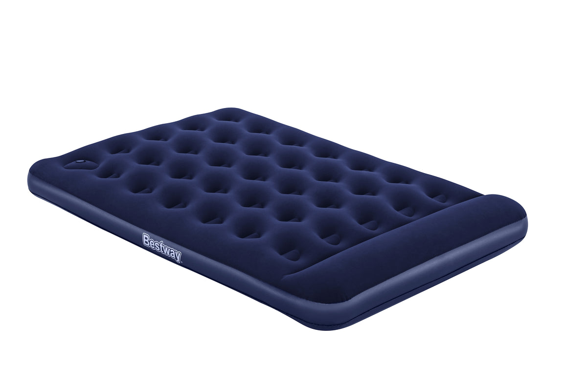 Matelas gonflable camping - BESTWAY - 67225 - 2 places - 1,91m x 1,37m x 22cm - Avec pompe a pied intégrée