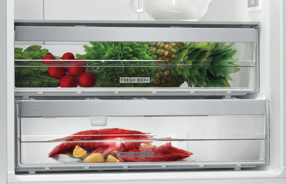 Réfrigérateur combiné - WHIRLPOOL - WB70E973W - 2 portes - 462 L - 70 x 75,5 x 195,5 cm - Blanc