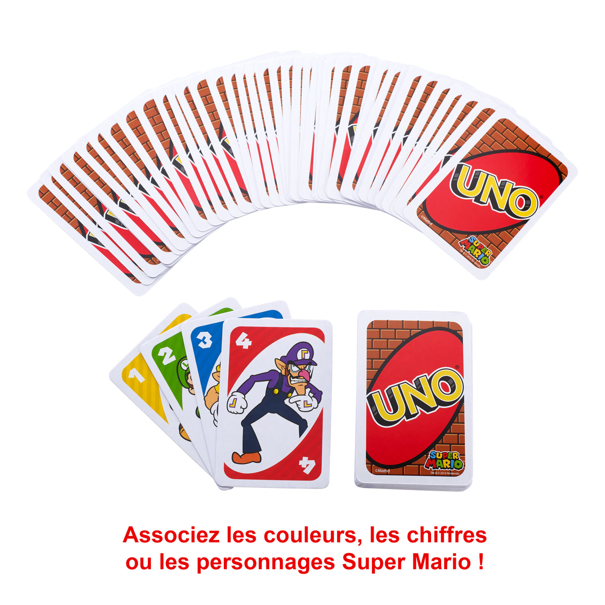 Mattel Games - Uno Super Mario Bros - Jeu de Cartes - Des 7 ans DRD00