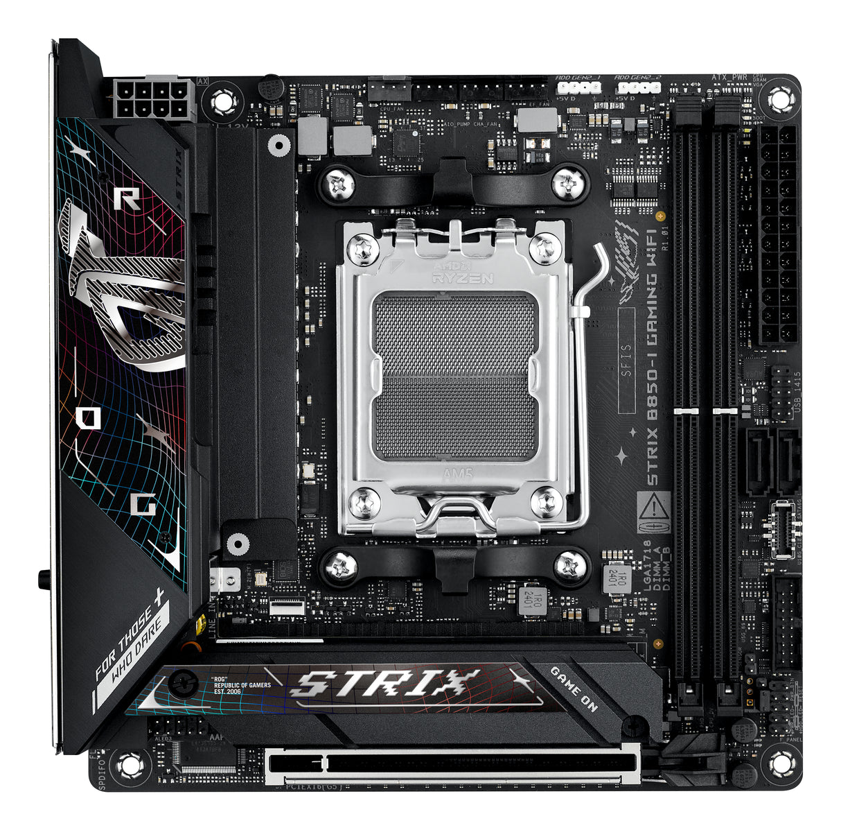 Carte mere - ASUS - ROG STRIX B850-I GAMING WIFI - AMD B850 - Emplacement AM5 mini ITX