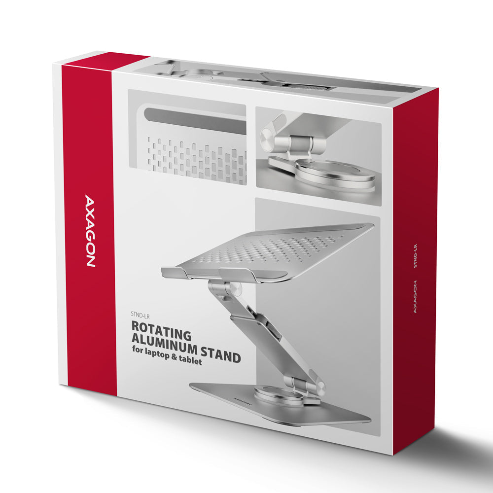 Support / r�hausseur Axagon STND-LR pour ordinateur portable