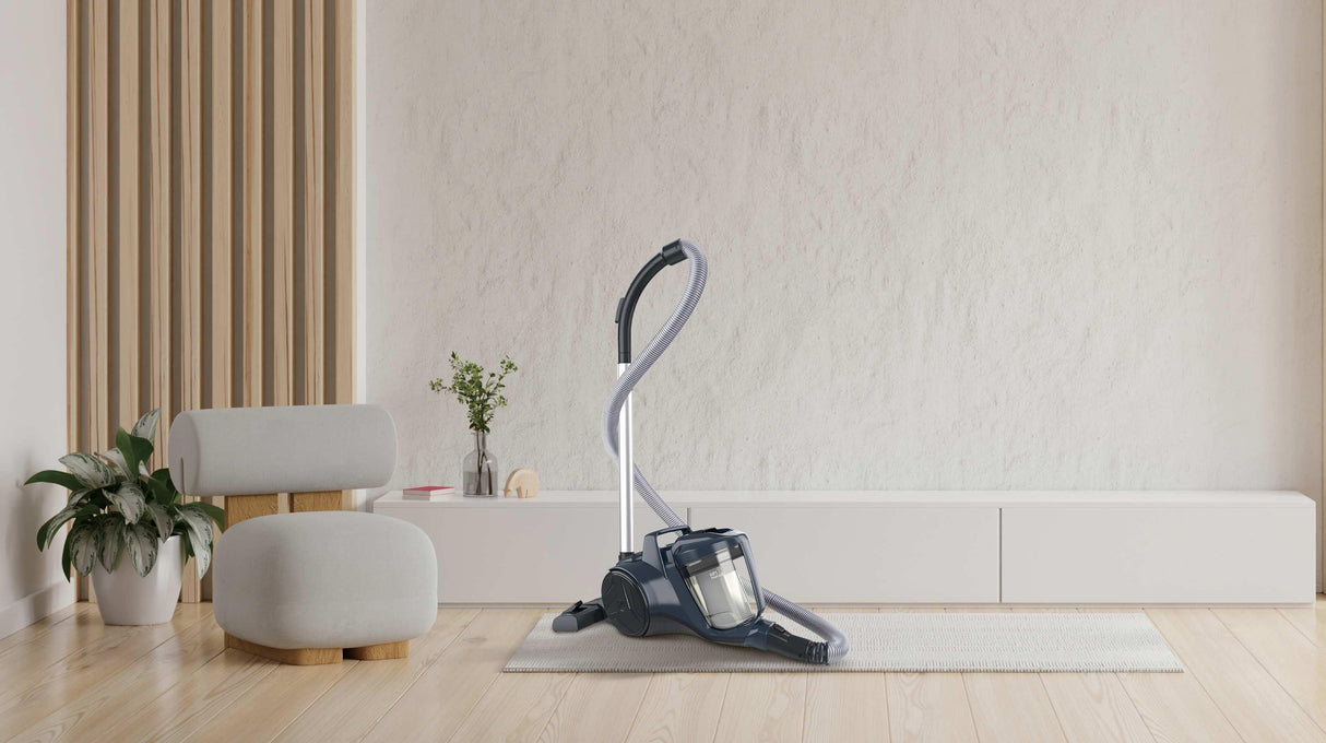Aspirateur traineau sans sac - HOOVER - HP110HM - 700 W - 78 dBA - 2 L - Bleu