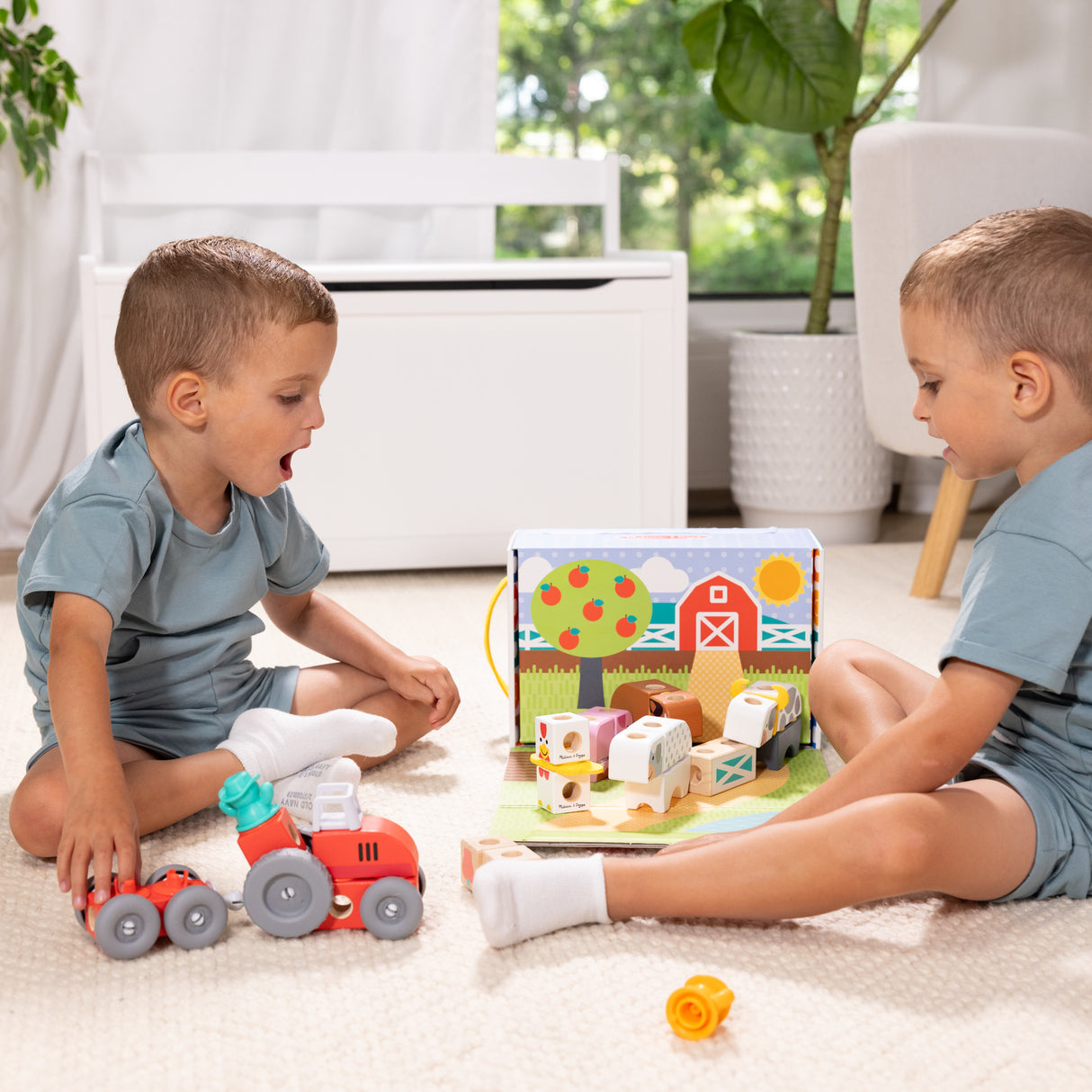 Blockables - La ferme - 56 pieces - des 2 ans - Melissa & Doug