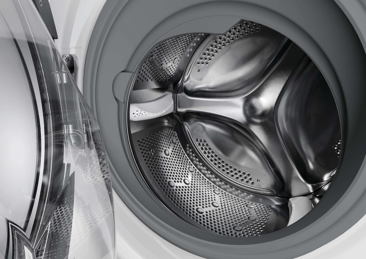 Lave-linge hublot HOOVER HWP 610AMBC/1-S - 10 kg - Induction - 1600 trs/min - Classe A - Connecté - Vapeur - Blanc