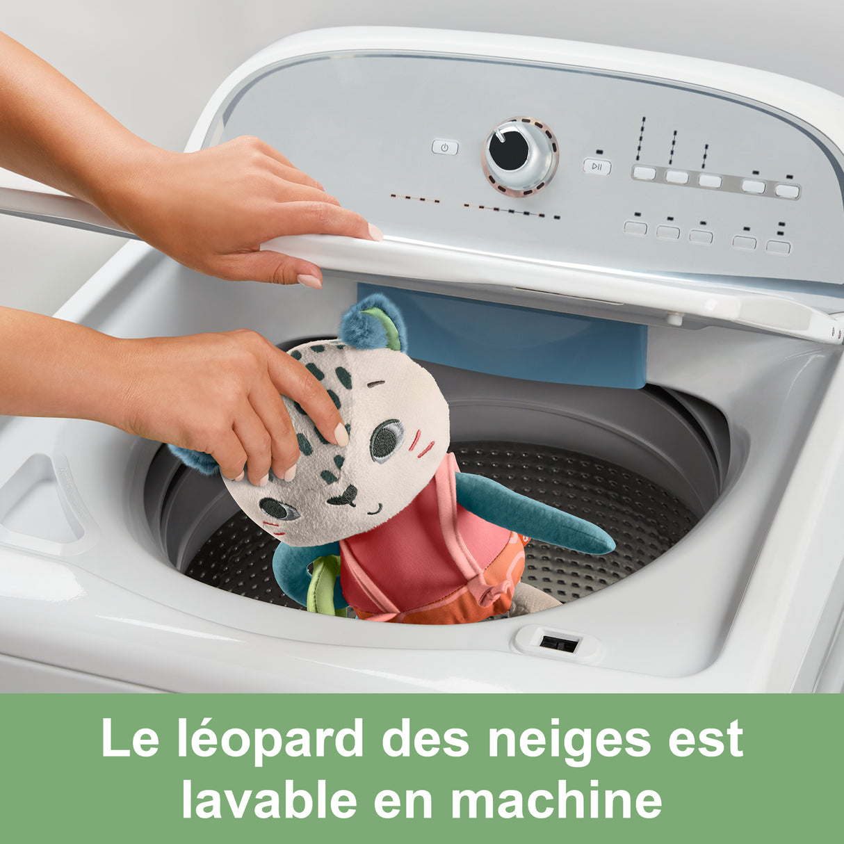 Fisher-Price-Uncia, mon Léopard des Neiges-Jouet d'éveil pour bébé HKD64