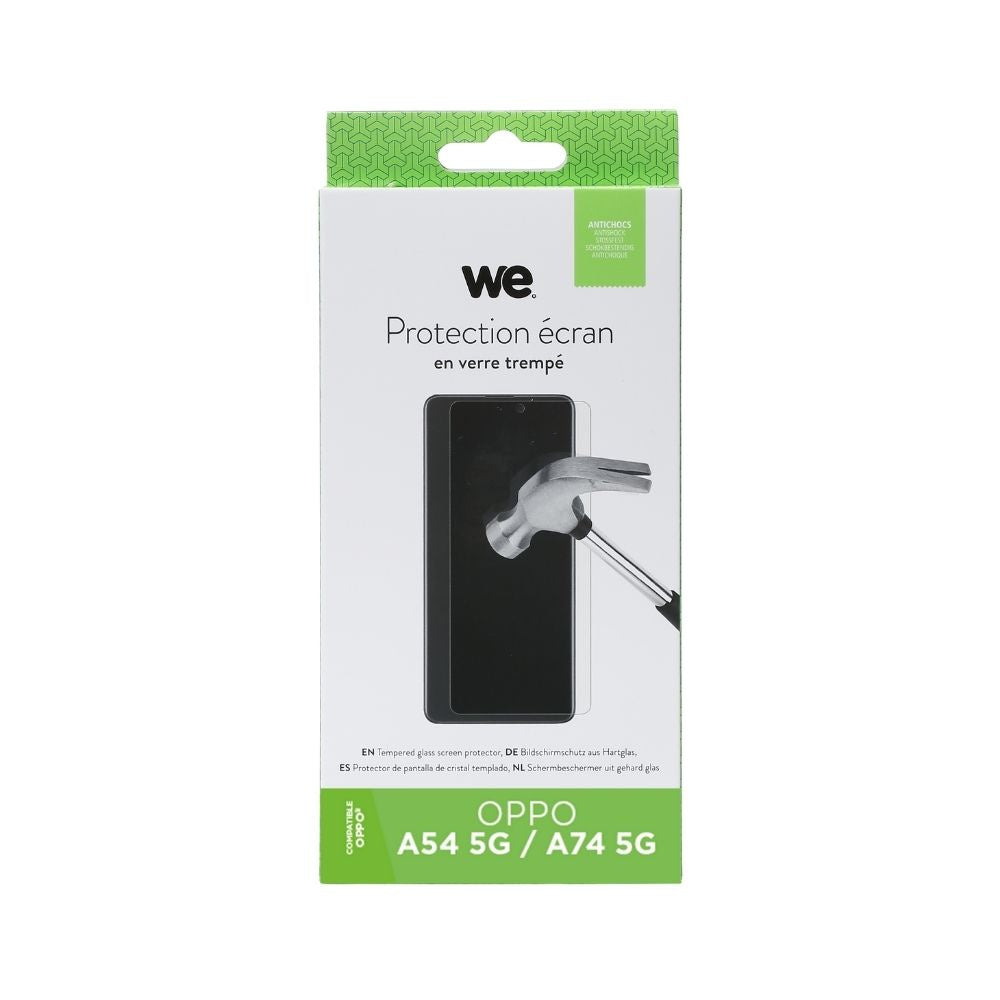 WE Verre trempé OPPO A54 5G / A74 5G