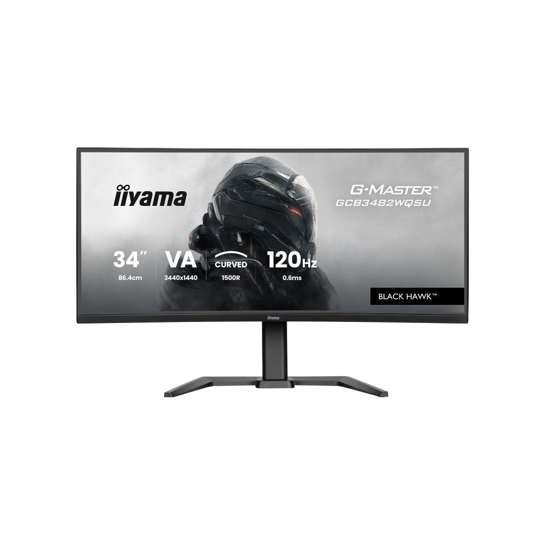 Ecran IIYAMA 34 0.6ms G-Master Black Hawk VA Incurvé 21:9 3440x1440 120Hz 500 c
