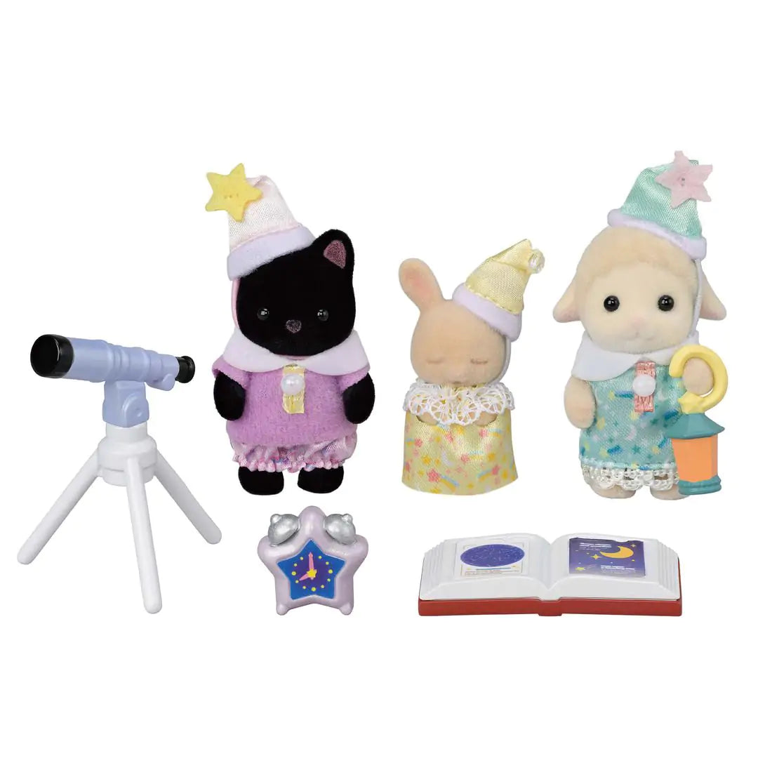 Le trio des bébés pyjama party - Sylvanian Families - 5750
